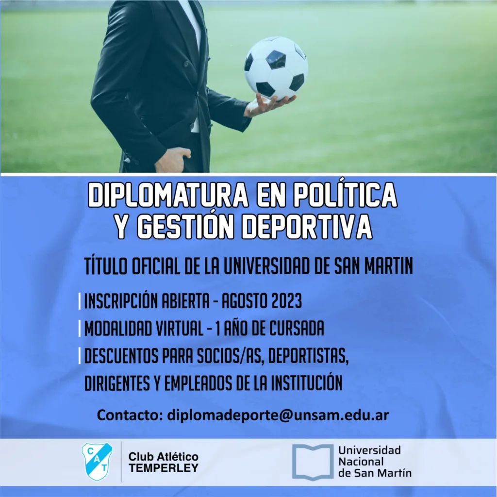 Gestión deportiva temperley